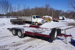 2005 Diamond Road Clipper 18 Tandem Axle Car Hauler Trailer