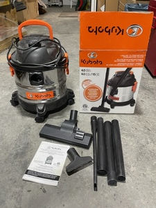 lot 5 image: Kubota 4 Gallon Shop Vac