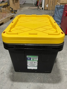 lot 21 image: Greenmade 27 Gallon Totes
