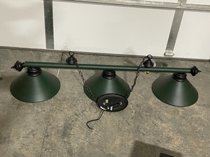 lot 51 image: Hanging Pool Table Light