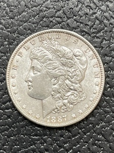 1887 Morgan Dollar