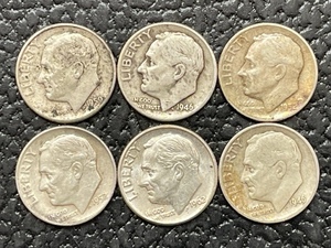 Roosevelt Silver Dimes