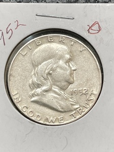 1952-D Franklin Half Dollar