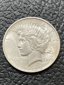 1922-D Peace Dollar