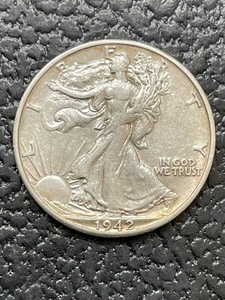 1942-D Walking Liberty Half Dollar