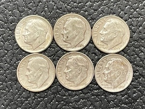 Roosevelt Silver Dimes