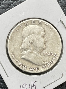 1949-S Franklin Half Dollar