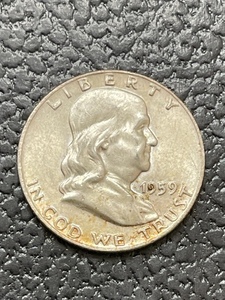 1959-D Franklin Half Dollar