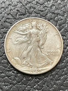 1940-S Walking Liberty Half Dollar