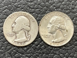 Washington Silver Quarters
