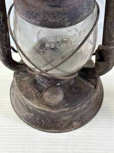 Vintage No. 150 Embury Little Supreme Clear Globe Kerosene Lamp