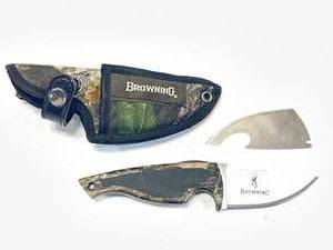 Browning Knife, Extra Blade with Sheath 7 12 Inches Long
