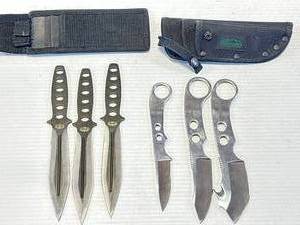 Lot of Throwing Knives