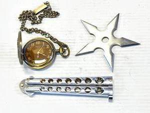 Butterfly Knife, Throwing Star, Pocket Knife