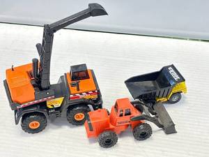 Tonka Backhoe, Loader, Dump Truck