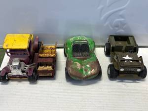 Lot of 4 Vintage Toy Vehicles