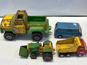 Lot of 4 Vintage Tonka Vehicles