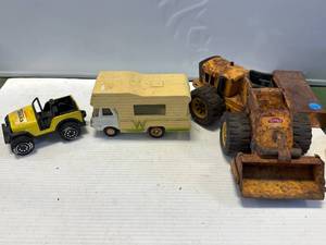 Vintage Lot of 3 Tonka Vehicles
