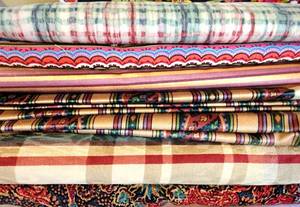 lot 212 image: Eclectic Collection of Beautiful Fabrics