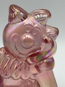lot 55 image: Fenton Sunset Daydream Glass Clown Figurine
