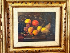 lot 53 image: Vintage Framed Still Life Painting