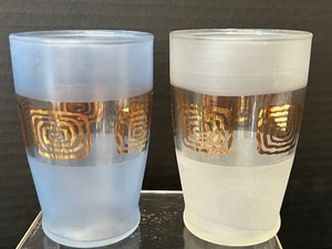 lot 96 image: Variety of Vintage Juice Glasses