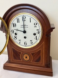 lot 119 image: Vintage Seth Thomas Barrister Westminster Chime Clock
