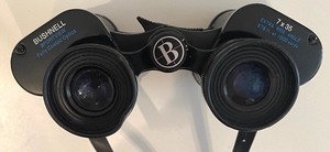 lot 287 image: Bushnell Sport View 7x35 Fully Coated Optic Extra Wide Angle Binoculars with Case