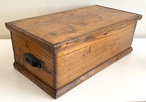 lot 310 image: The Boys Favorite Tool Chest Vintage Wooden Box