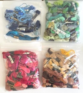 lot 330 image: Colorful Array of Embroidery Floss Thread