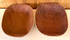 lot 377 image: Beautiful Birch Baskets and Lidded Box
