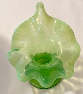 lot 177 image: Vintage Jack in the Pulpit Splatter Vase