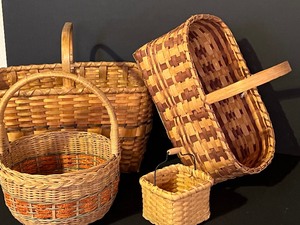 lot 198 image: Four Decorative Baskets