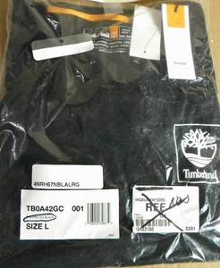 lot 112 image: Brand New with Tags Timberland Cropped Tee Black Size Large