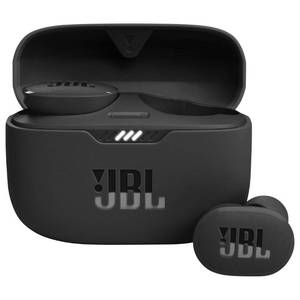 lot 14 image: New - Open Box JBL Tune 130NC True Wireless Noise-Cancelling Earbuds with Charging Case  Black