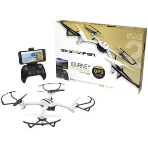 lot 20 image: Looks New - Open Box - NTF - Sky Viper JOURNEY GPS Drone