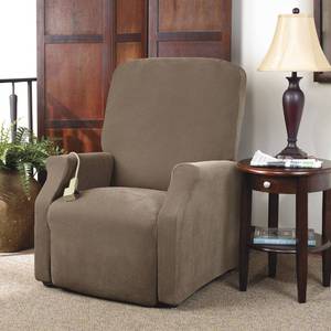 lot 116 image: Open Box Item Sure Fit Stretch Lift Recliner Slipcover - Medium