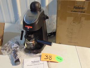 New - Yabano Espresso Machine, 3.5Bar Espresso Coffee Maker, Espresso and Cappuccino Machine