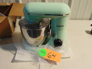 Ailessom Stand Mixer, Electric Kitchen Mixers with 5.5 Qt Stainless Steel Bowl, 6-Speed Baking Mixer - ModelSM-1533P