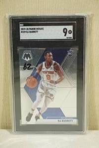 lot 32 image: 2019-20 Panini Mosaic RJ Barrett #229 Rookie Basketball Card - SGC 9