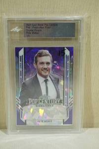 lot 37 image: 2021 Leaf Metal Pop Century Pete Weber Pre-Production Proof Crystal Purple - 11