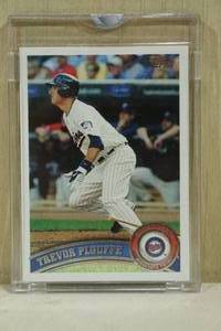 lot 202 image: 11 - Topps Vault Trevor Plouffe Baseball Card