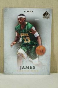 lot 210 image: 2012-13 Upper Deck SPA LeBron James #17 Basketball Card