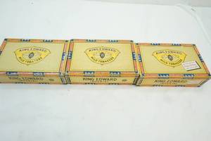 lot 14 image: king Edward cigar boxes