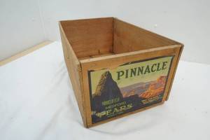 lot 86 image: vintage pear crate