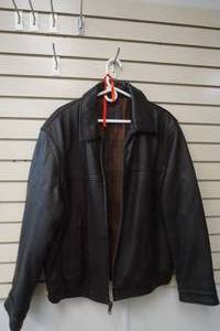 lot 110 image: Docker leather coat