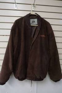 lot 111 image: Burks Bay leather coat