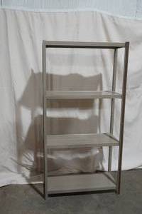lot 124 image: metal shelf