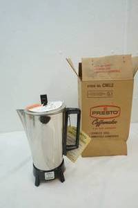 lot 159 image: Presto coffee maker