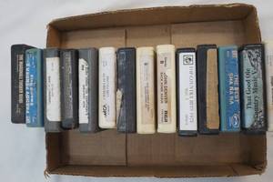 lot 185 image: 8 track tapes
